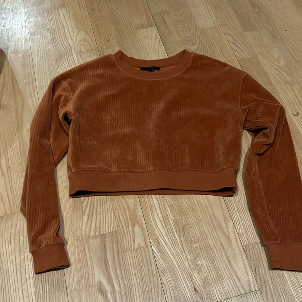 Ribbed Crop Sweater